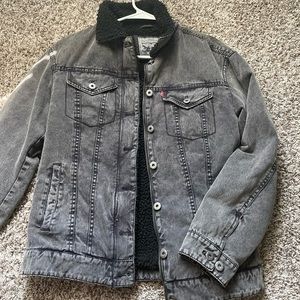 Levi’s fleece jean jacket- Mens